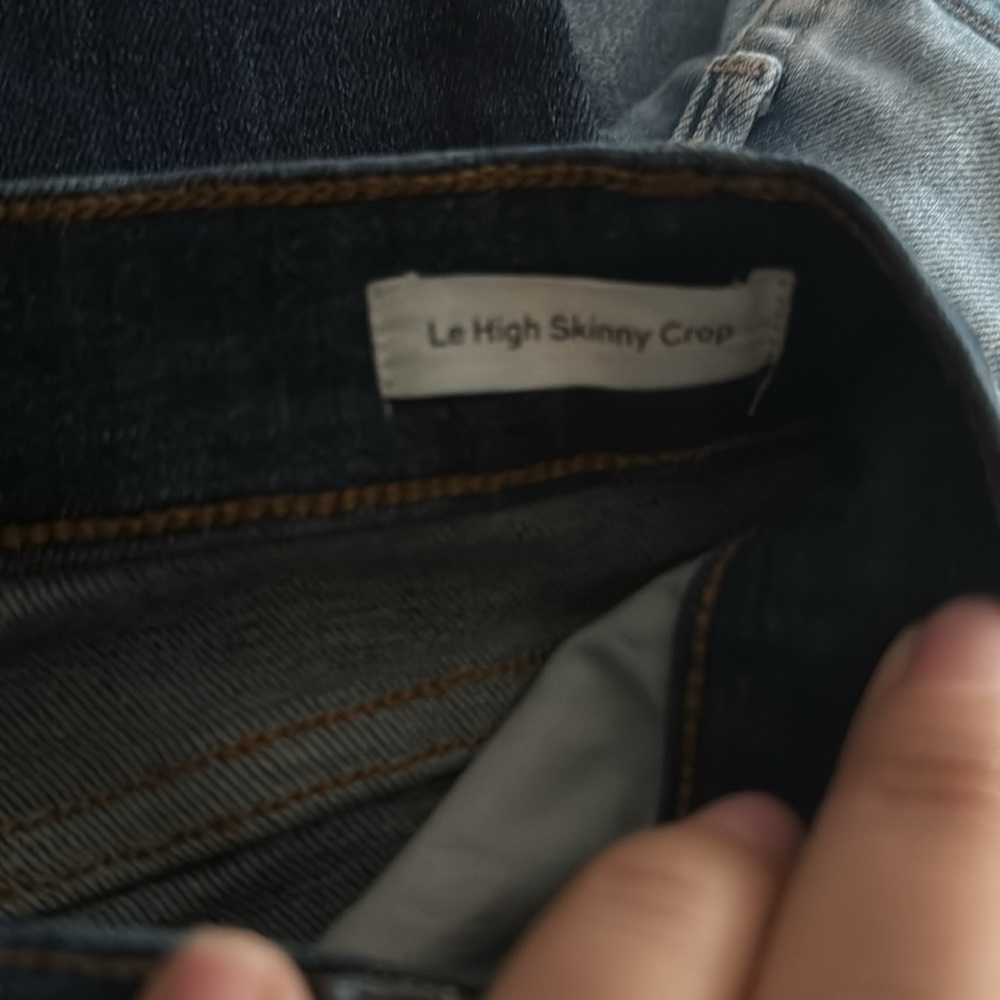Frame Le High Skinny Crop Jeans - Picture 5 of 6